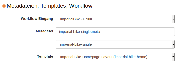 Abschnitt "Metadateien, Templates und Workflows" (auf der Seite "RUBRIK")