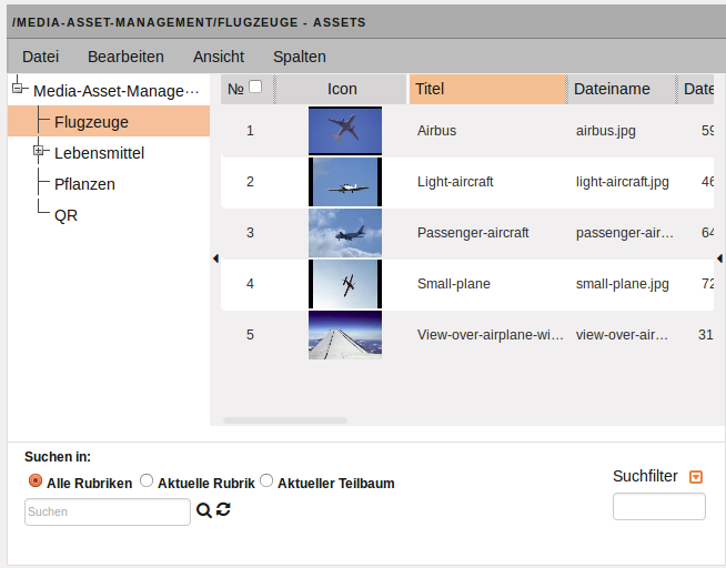 Pop-up-Fenster "Linktool"