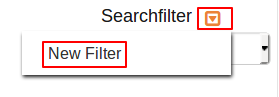 MAM search filter